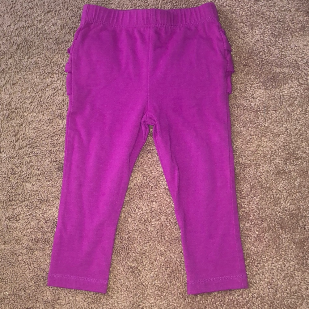 Toddler girl ruffle butt leggings